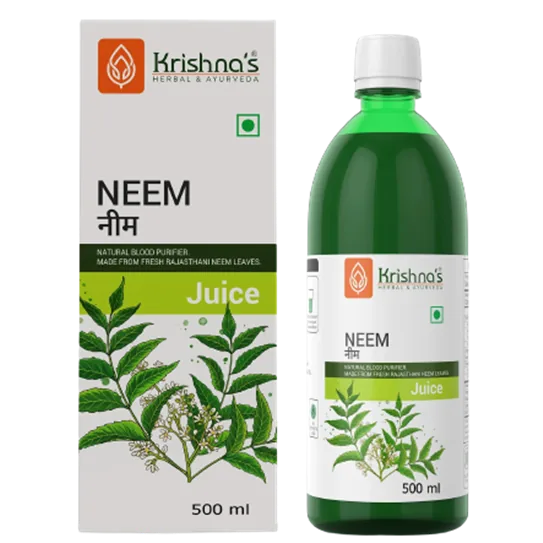 Krishna's Herbal & Ayurveda Neem Juice | Natural Blood Purifier | Ayurvedic Detox Tonic-5