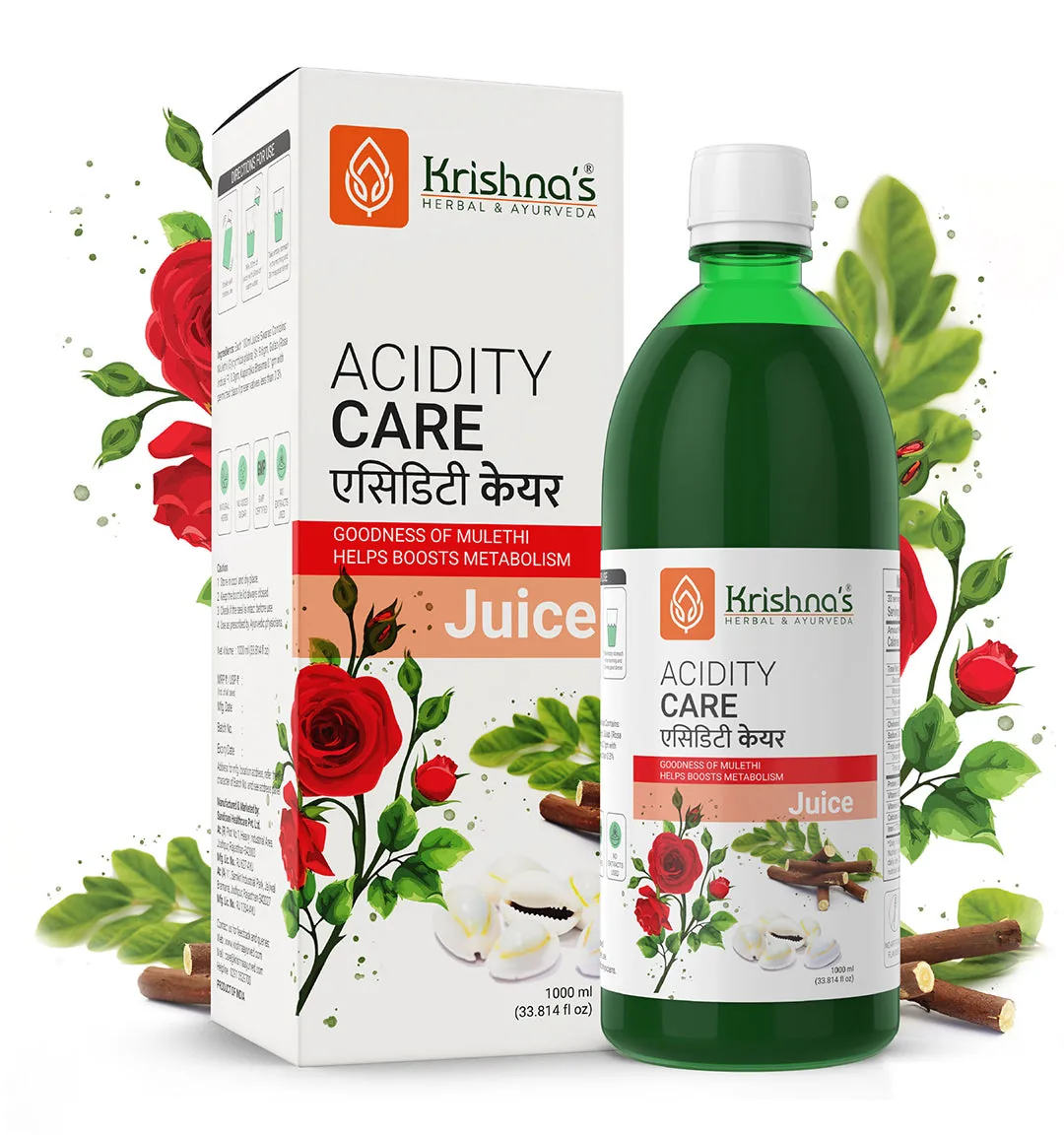 Krishnas Herbal And Ayurveda Acidity Care Juice
