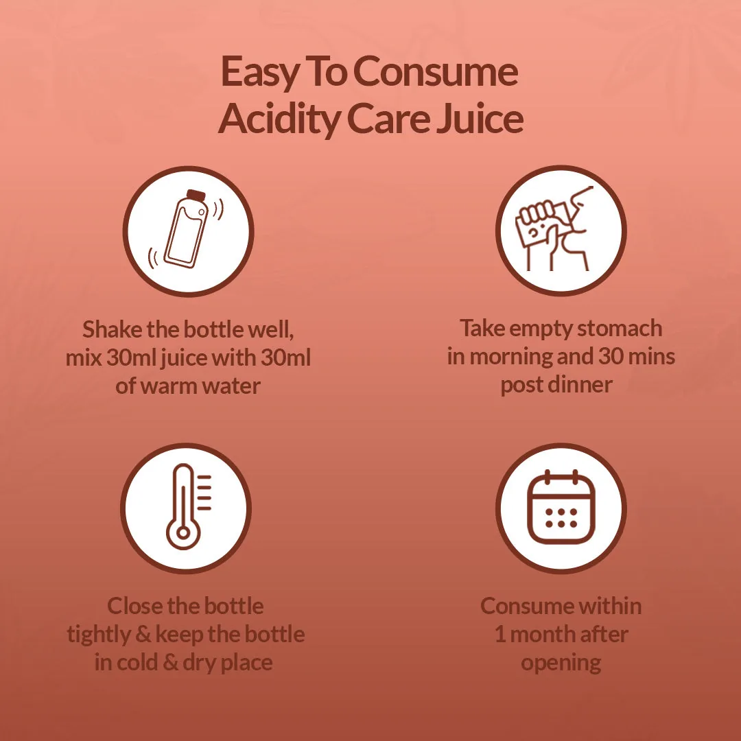 Krishna's Herbal & Ayurveda Acidity Care Juice | Natural Digestive Support | Relief from Bloating & Acid Reflux-5