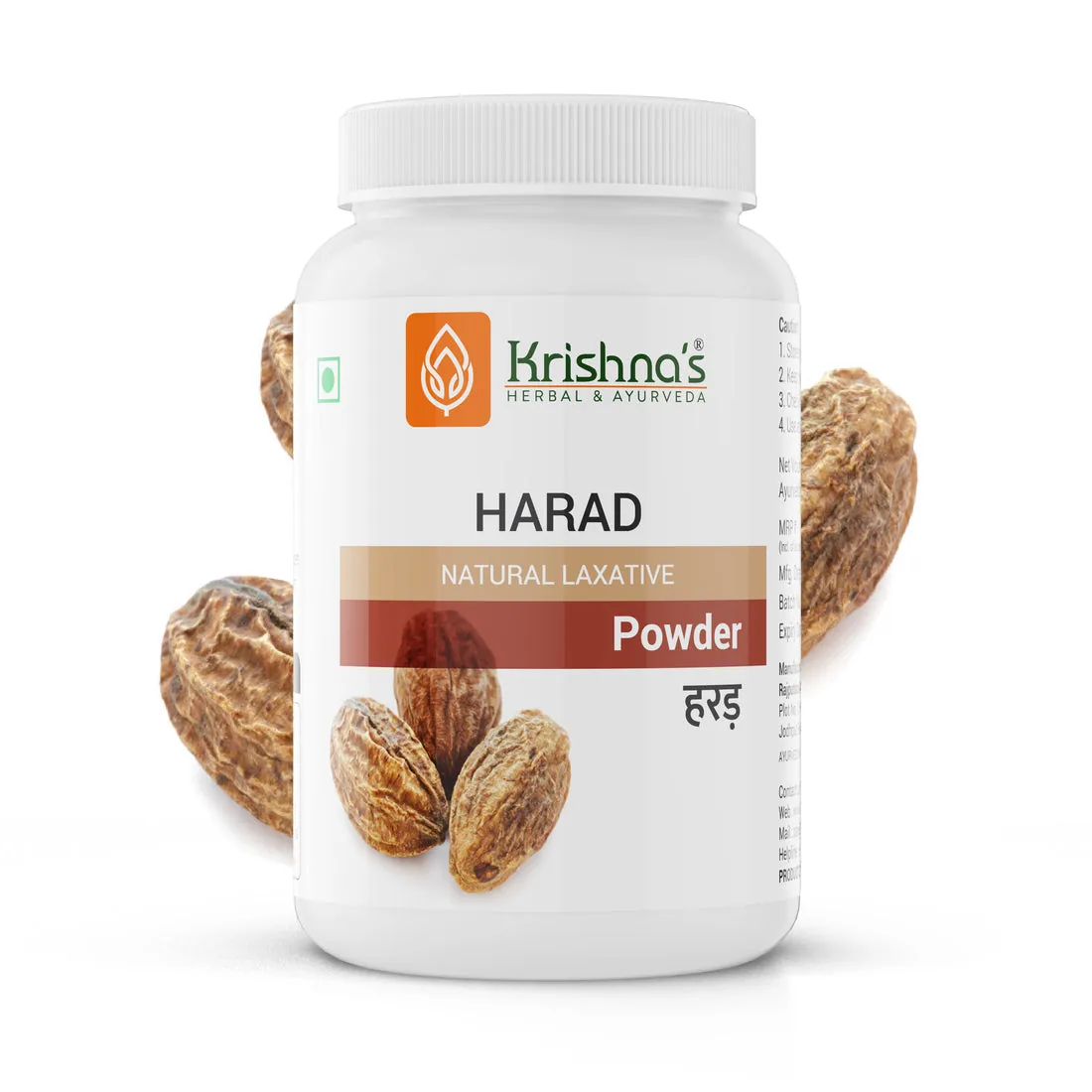 Krishnas Herbal And Ayurveda Harad Natural Powder