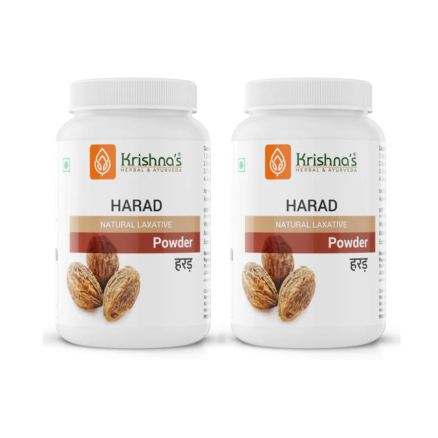 Krishna's Herbal & Ayurveda Harad Powder | Pure Terminalia Chebula Churna | Natural Digestive Support-5