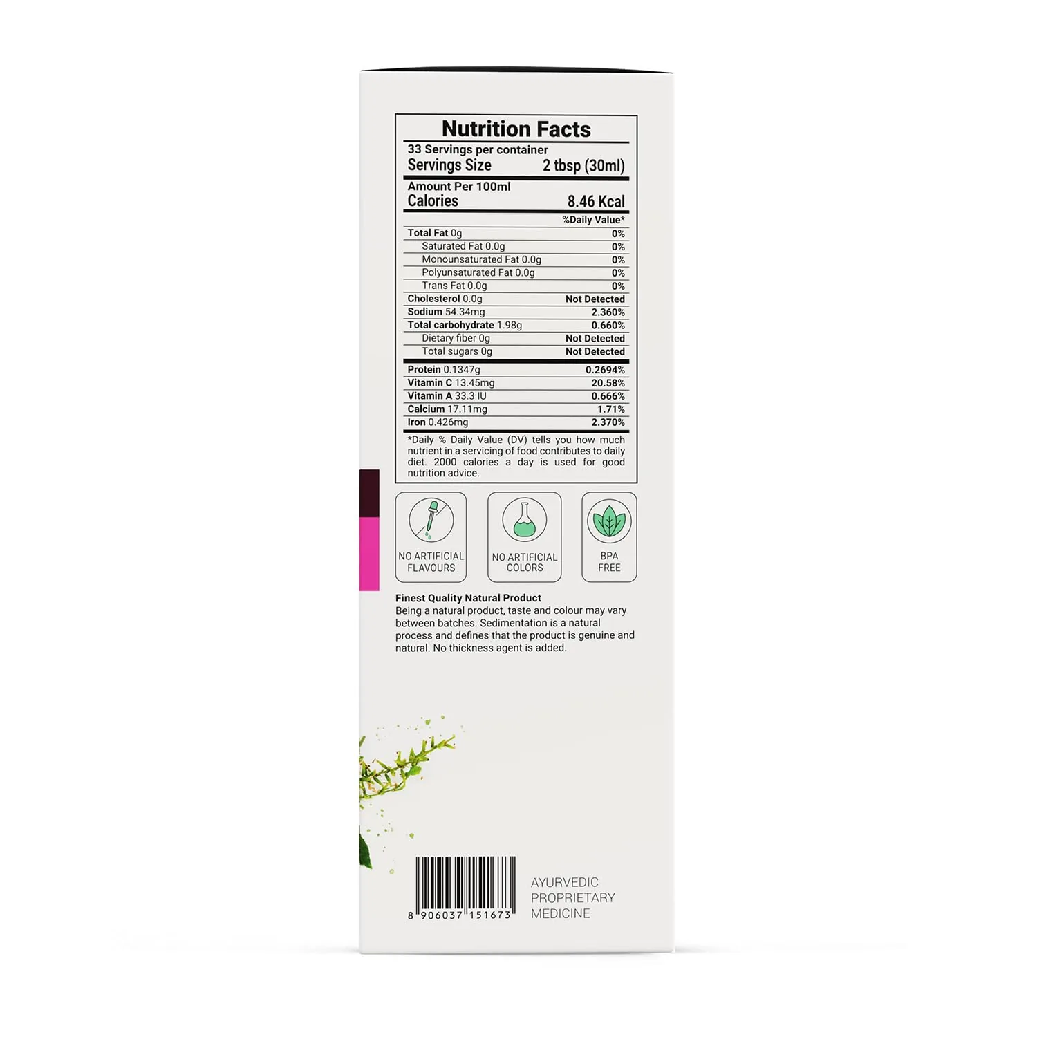 Krishna's Herbal & Ayurveda Hemoglobin Booster Tonic | Natural Iron Support | Ayurvedic Blood Purifier-3
