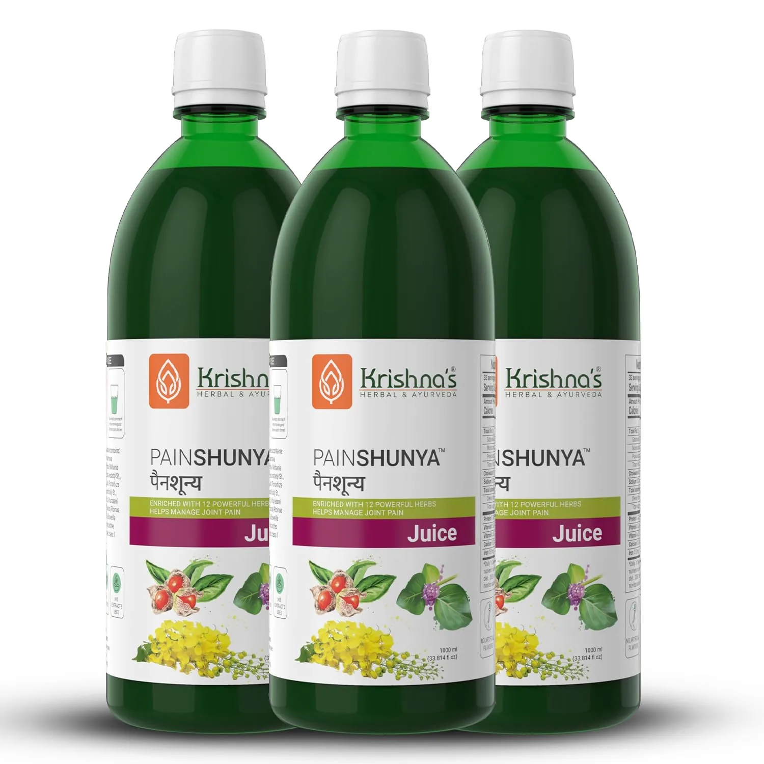Krishna's Herbal & Ayurveda Patharchatadi (Stone Cracker) Juice | Ayurvedic Renal Care | Natural Kidney & Urinary Support-5