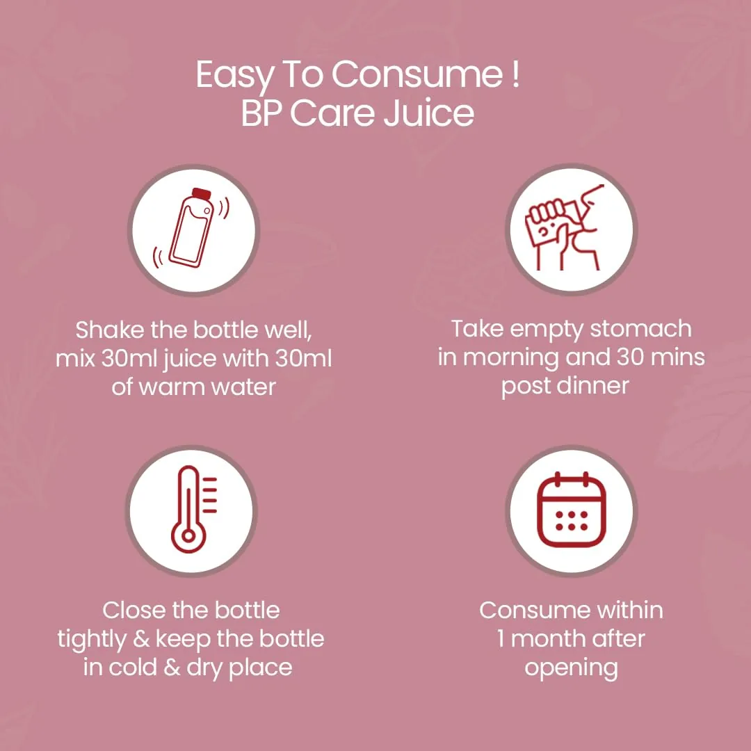Krishna's Herbal & Ayurveda High Blood Pressure Care Juice | Ayurvedic Heart & Circulation Support | Natural Sugar-Free Formula-5