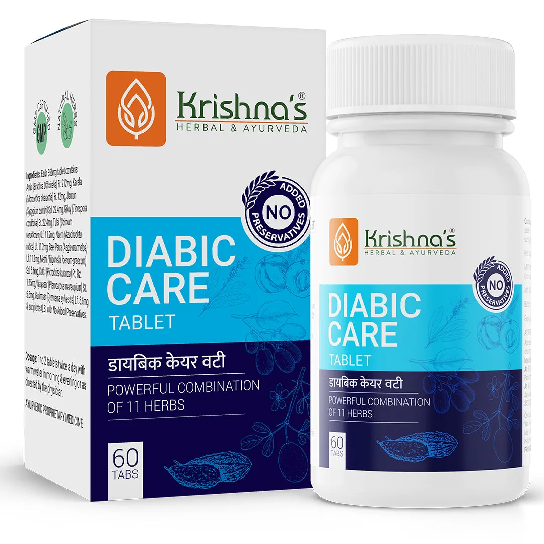 Krishnas Herbal Ayurveda Diabic Care Tablets