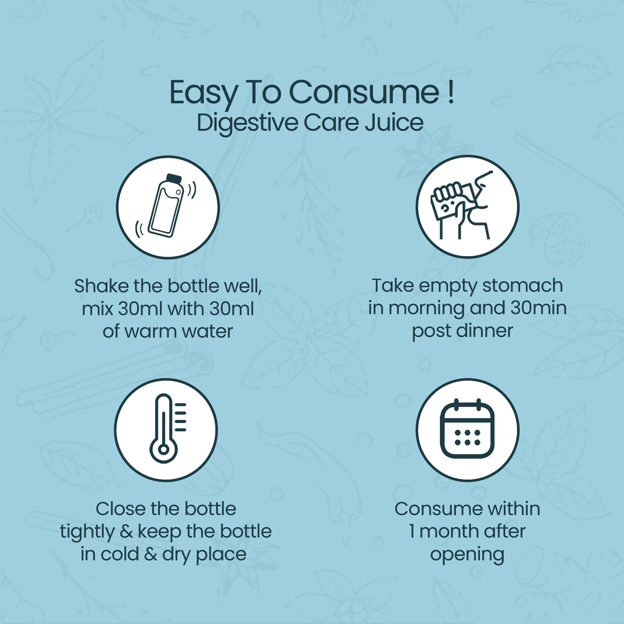 Krishna'S Herbal & Ayurveda Digestive Care Juice | Ayurvedic Wellness Drink | Natural Digestion Support-6