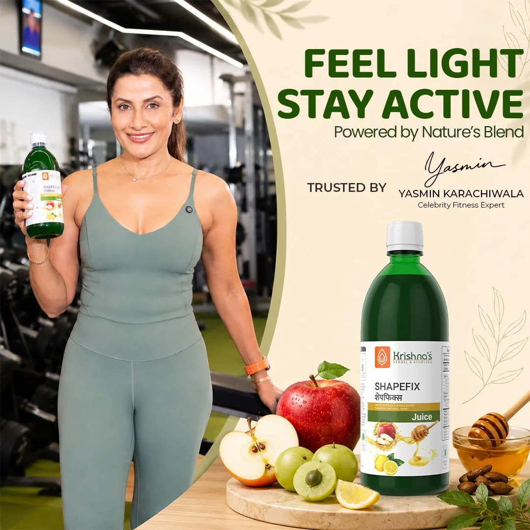 KRISHNA'S HERBAL & AYURVEDA Herbal Shapefix Juice With Natural Herbs-3
