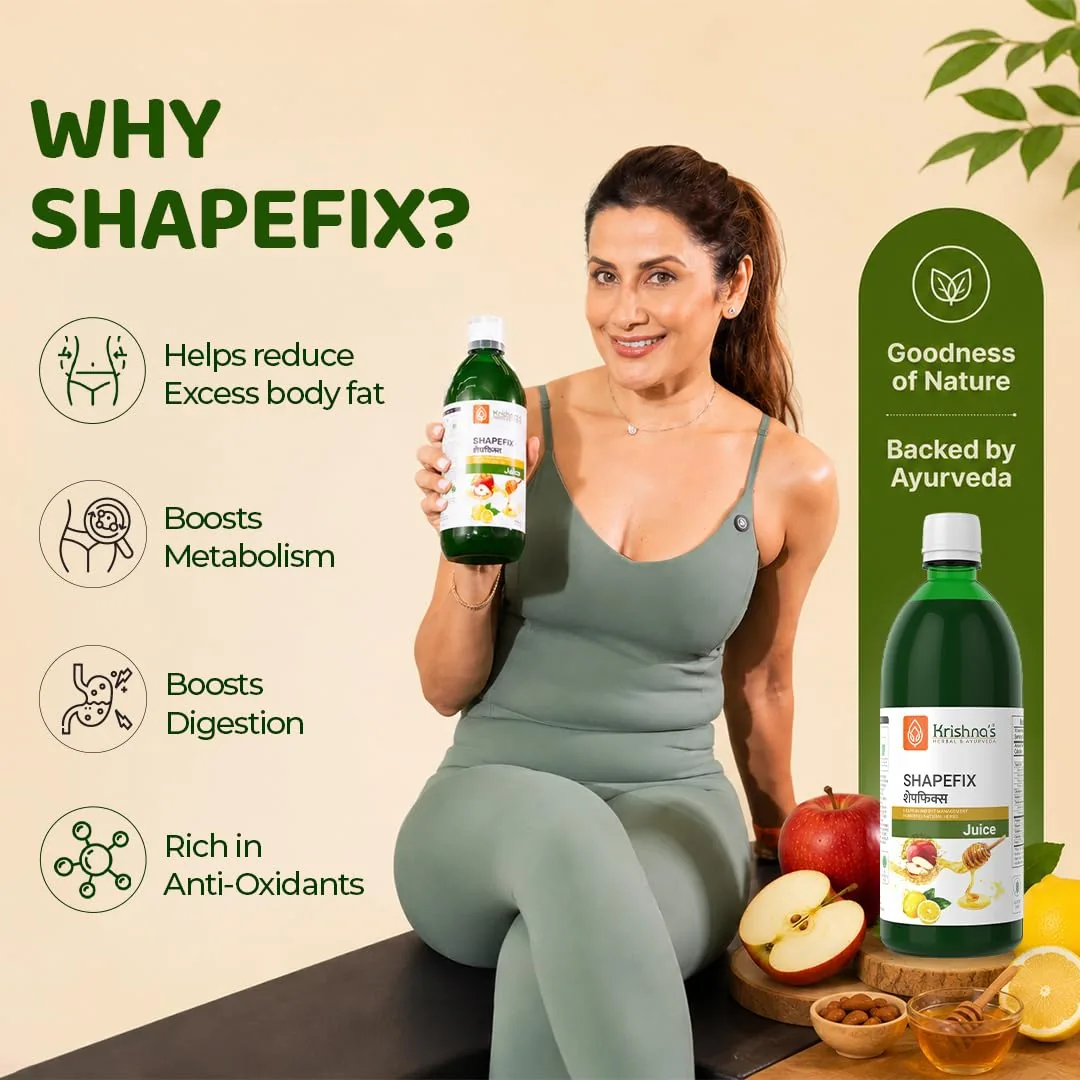 KRISHNA'S HERBAL & AYURVEDA Herbal Shapefix Juice With Natural Herbs-4