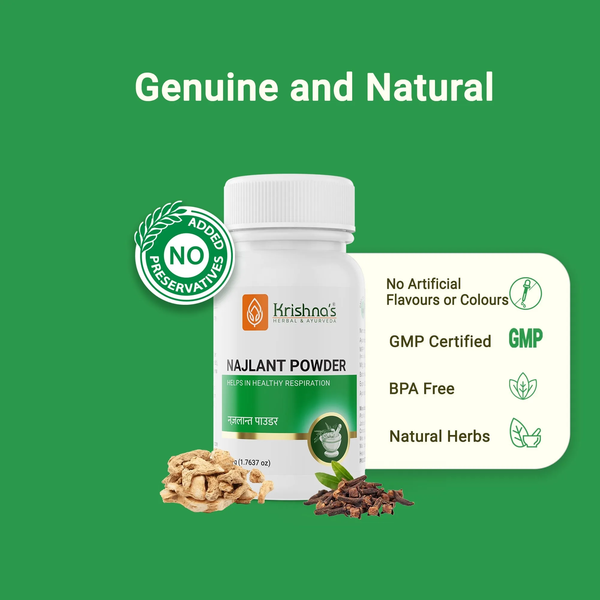 Krishna'S Herbal & Ayurveda Najlant Powder | Traditional Ayurvedic Wellness Support-4