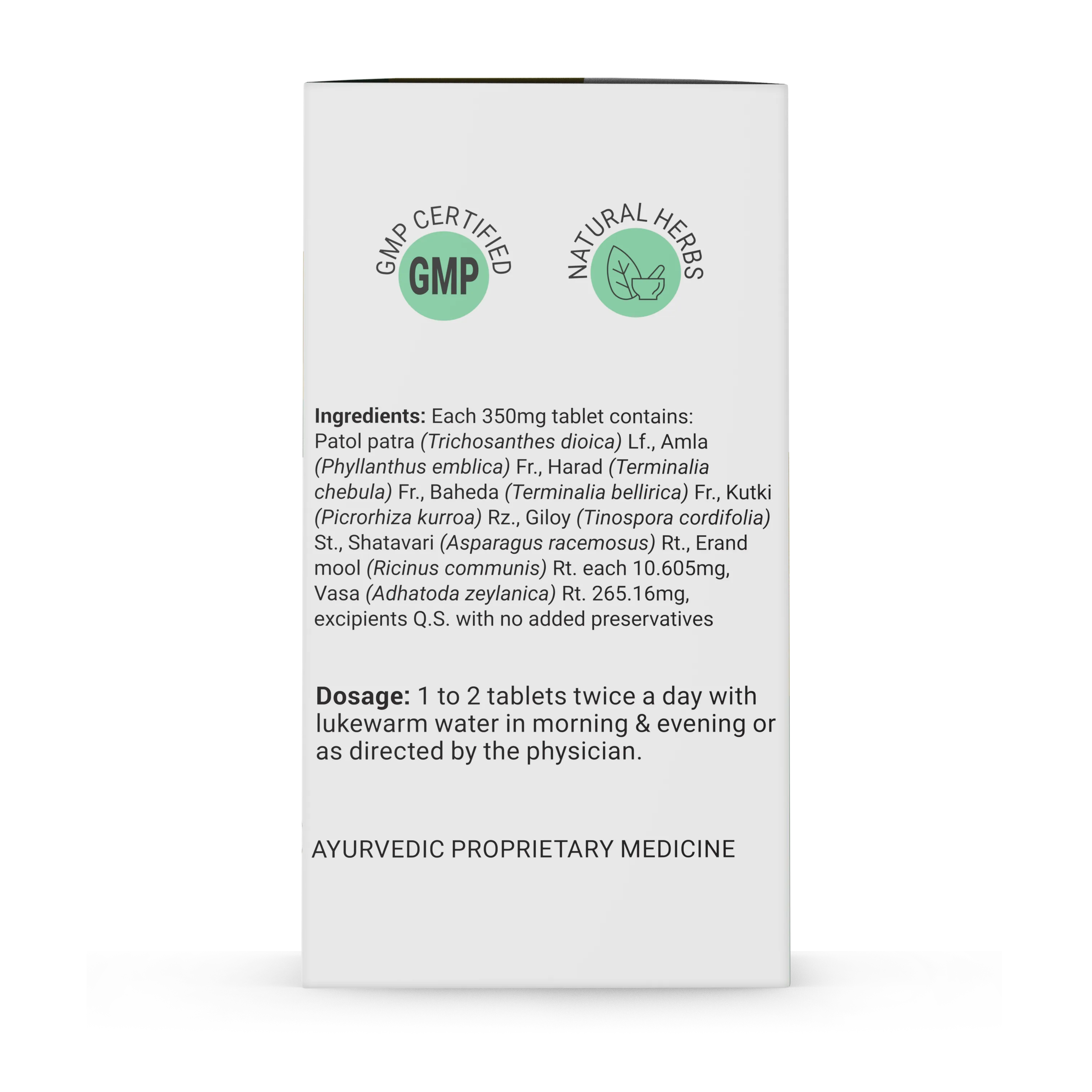 Krishna's Herbal & Ayurveda Uric Balance Tablet | Ayurvedic Joint Comfort & Kidney Support Formula-3