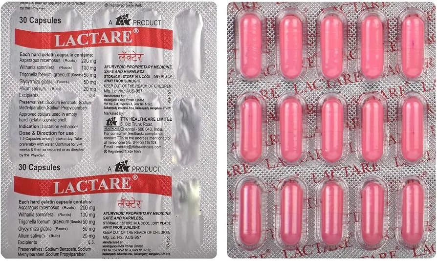 Lactare Capsules | Lactation Support Supplement | Natural Herbal Blend-2
