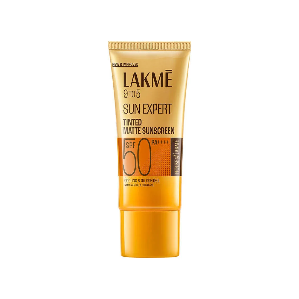 Lakme Sun Expert Tinted Sunscreen 50SPF | Tinted Matte Sunscreen | Natural Finish Sun Protection-1