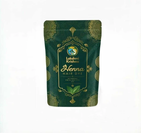 Lakshmi Krishna Naturals Colour Black Hair Dye | Herbal Hair Coloring Powder | Natural Grey Coverage