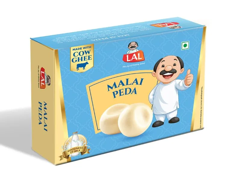 Lal Sweets Malai Peda | Traditional Indian Sweet | Soft & Creamy-1