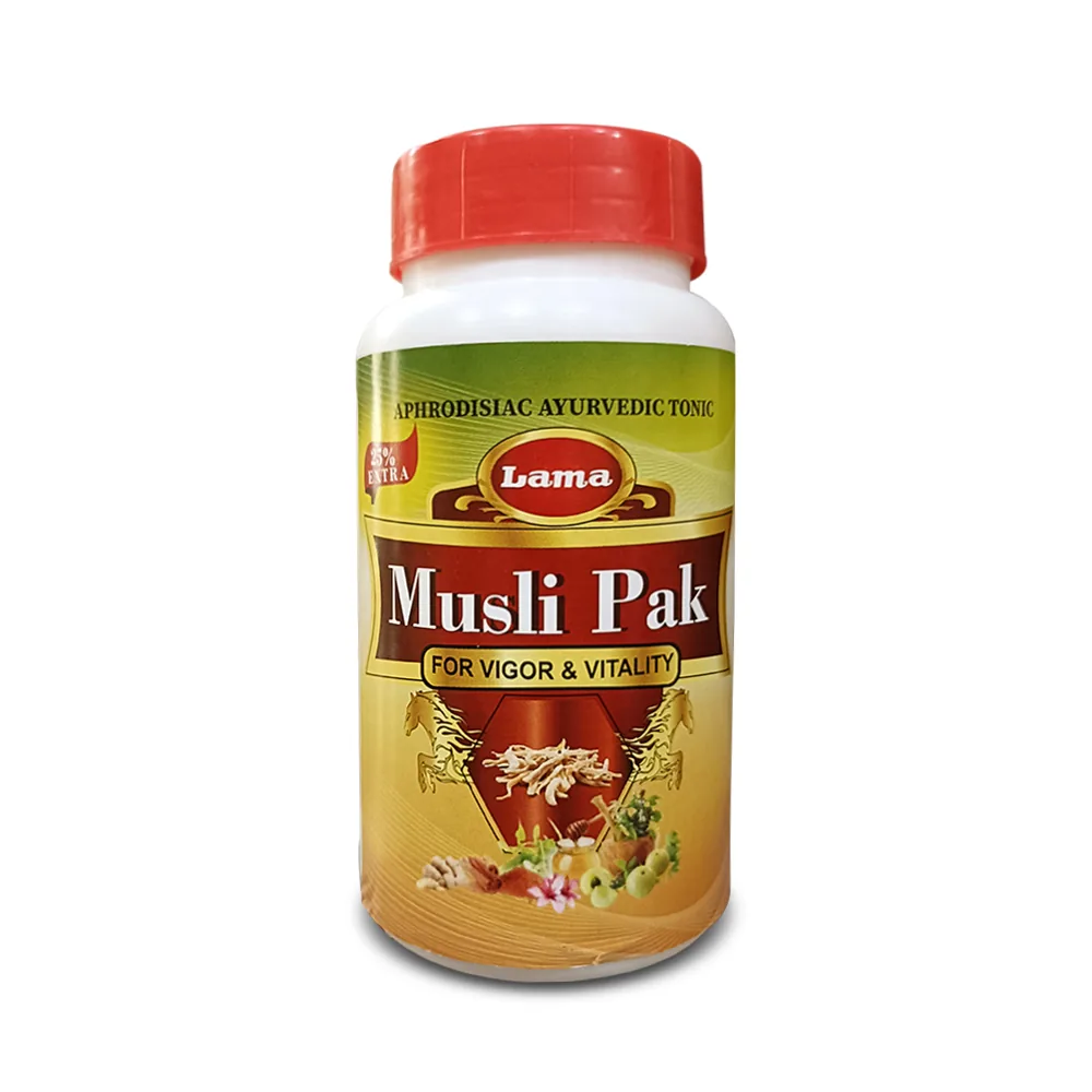 Lama Musli Pak | Ayurvedic Vitality Paste | Natural Strength & Stamina Booster-1