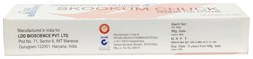 LDD Bioscience Homeopathy Skookum Chuck Ointment | Soothing Skin Relief | For Dryness and Itching-3