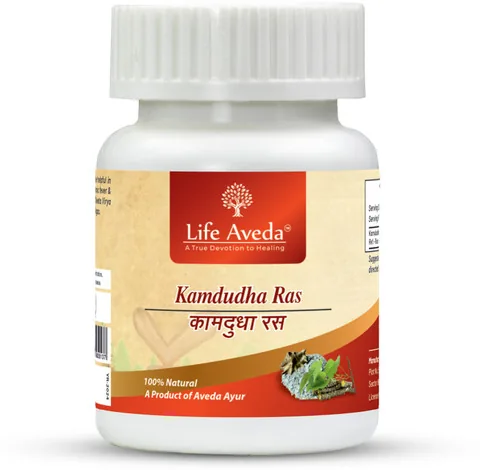Life Aveda Kamdudha Ras Tablets