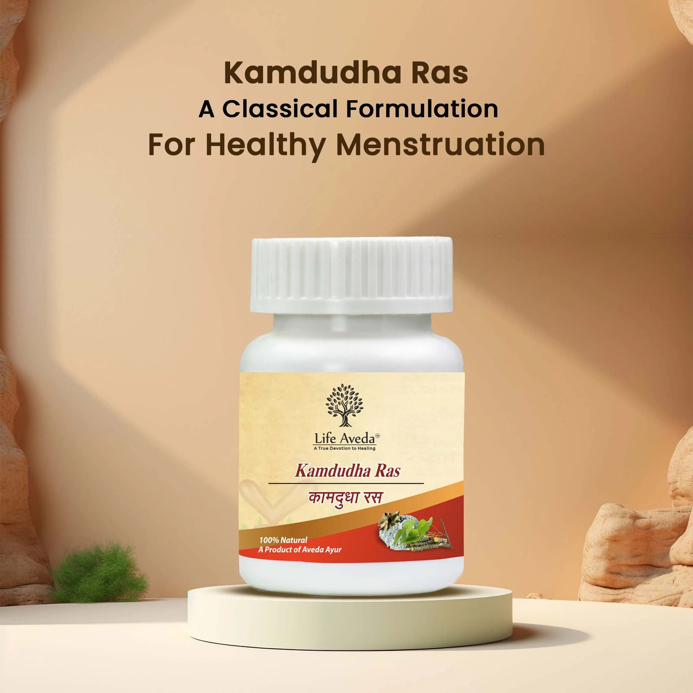 Life Aveda Kamdudha Ras Tablets | Classical Ayurvedic Herbo-Mineral Formula | Pitta Balance & Digestive Support-4