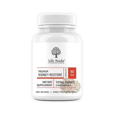 Life Aveda Premium Kidney Restore Veg Capsule
