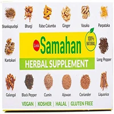Link Natural Samahan | Instant Ayurvedic Herbal Tea | Natural Cold & Cough Relief-3