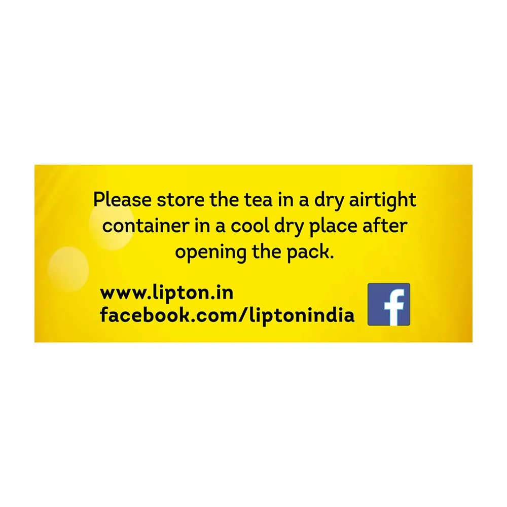 Lipton Yellow Label Tea | Finest Black Tea Blend | Rich & Aromatic CTC with Darjeeling Long Leaves-4