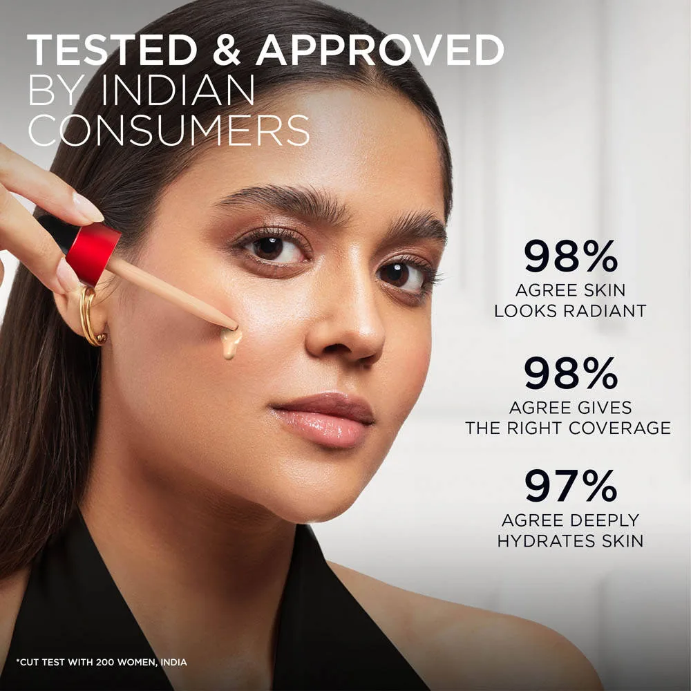 L'Oreal Paris Infallible 24H Tinted Serum Foundation | Lightweight Liquid Foundation | 24-Hour Sweat-Proof Radiant Finish-4