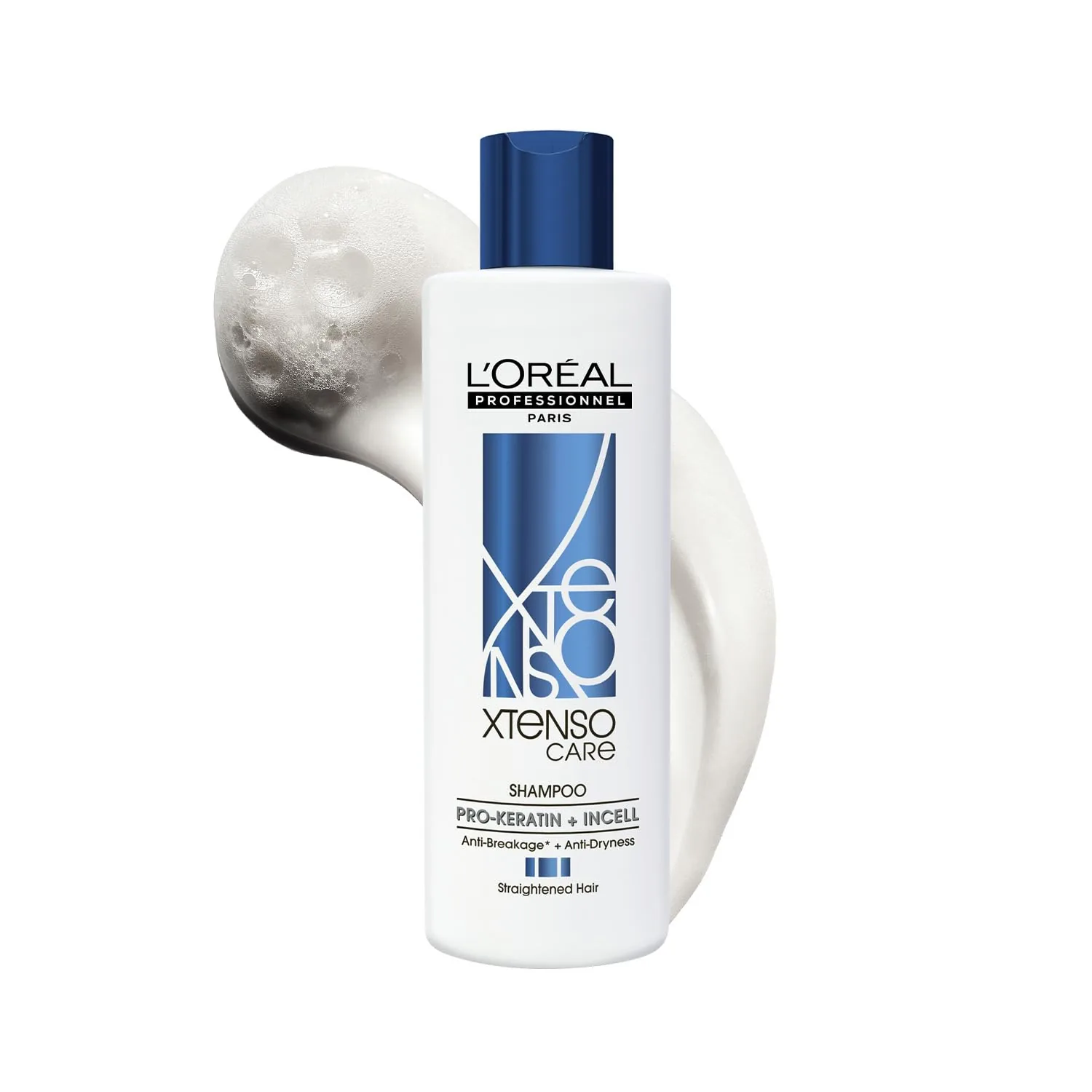 L'Oreal Paris Xtenso Care Shampoo | Pro-Keratin Hair Cleanser | Anti-Frizz & Shine-1
