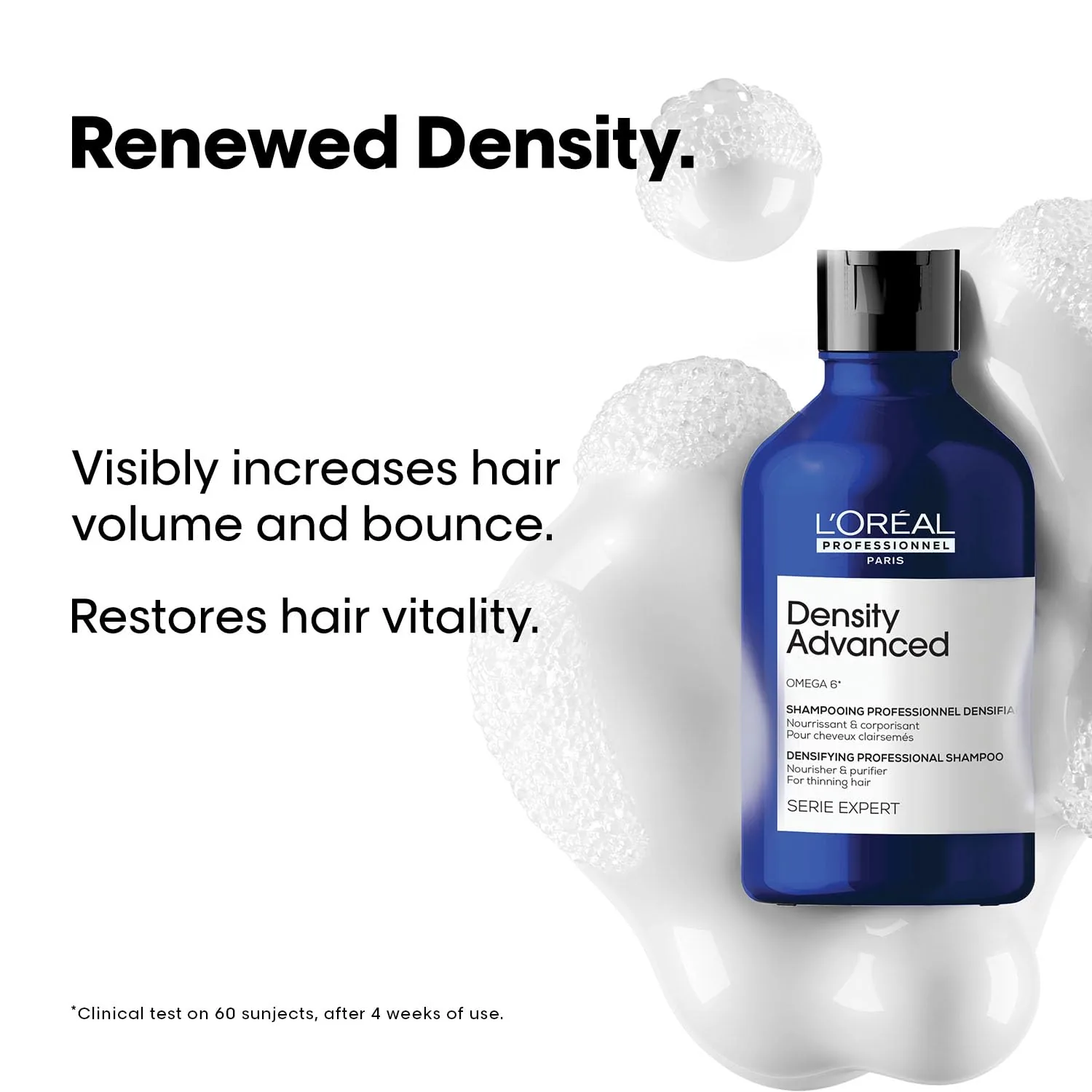 L’Oreal Professionnel Density Advanced Shampoo | Volumizing Hair Cleanser | Density and Volume for Thinning Hair-3