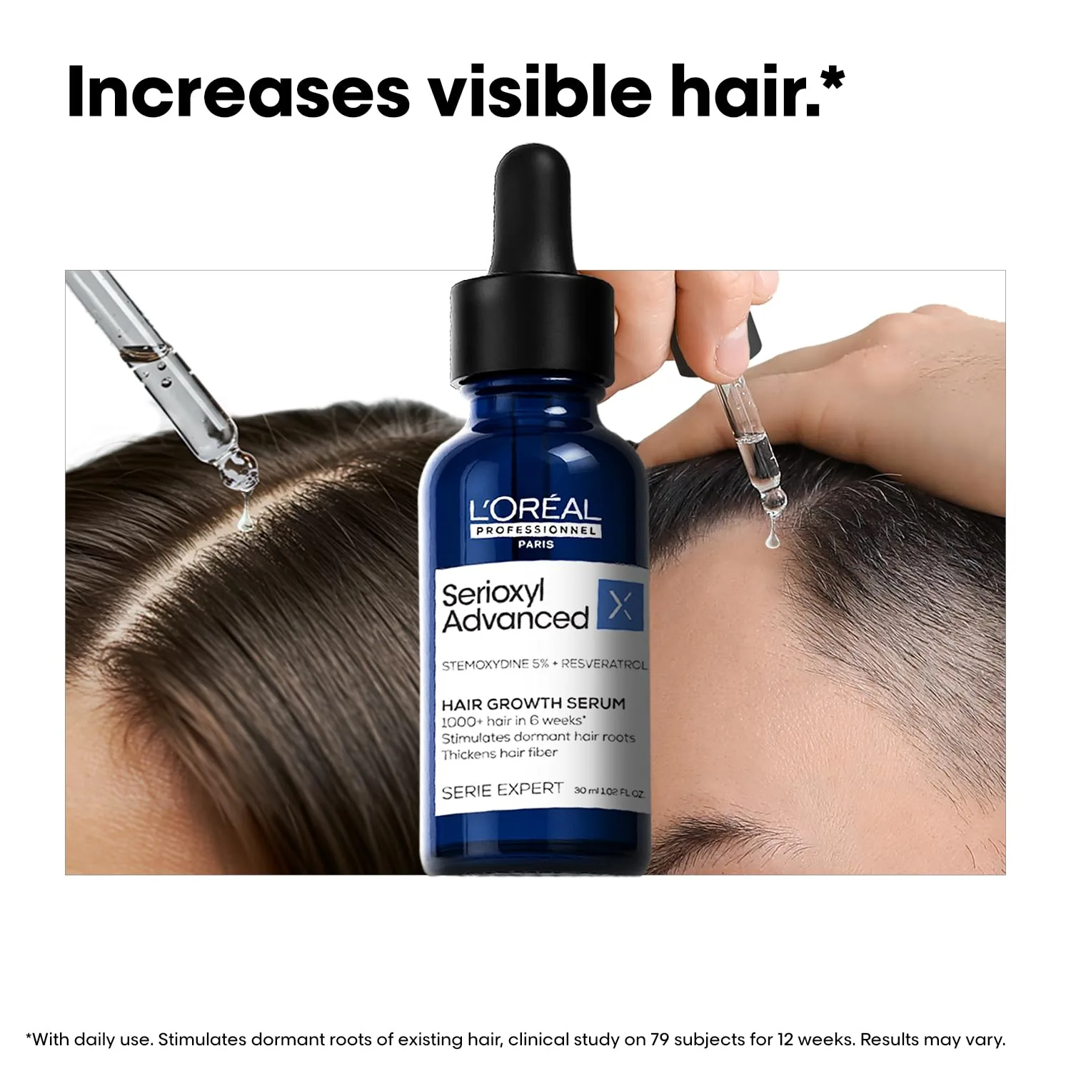 L’Oreal Professionnel Serioxyl Advanced Density Activator | Scalp Serum | For Thicker and Denser Hair-3