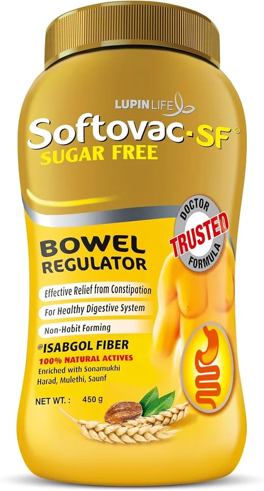 Lupin Life Softovac-Sf Bowel Regulator | Sugar-Free Ayurvedic Supplement | Gentle Constipation Relief-2