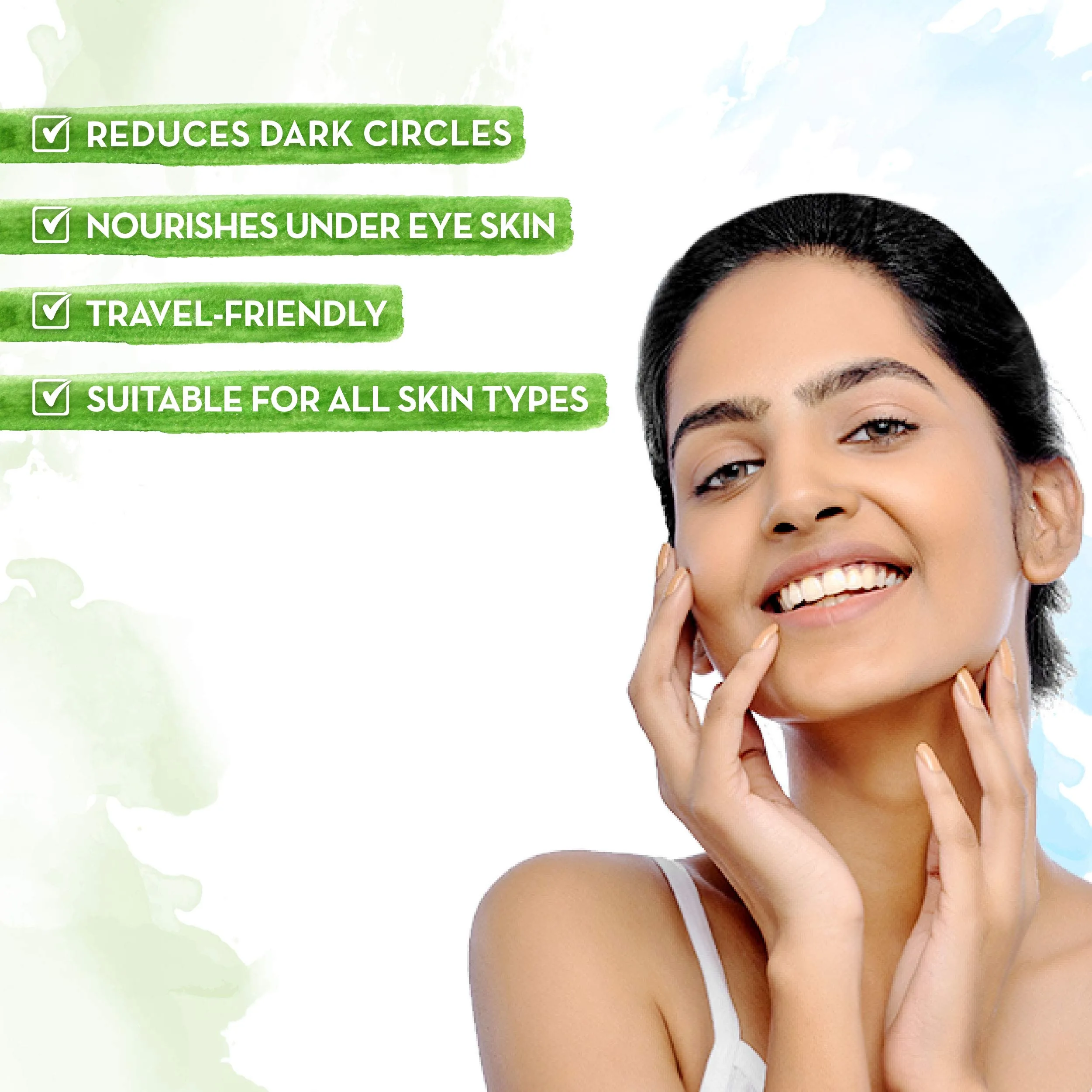 Mamaearth Bye Bye Dark Circles Eye Cream | Under Eye Care Cream | Soothing Cucumber and Peptides Formula-3