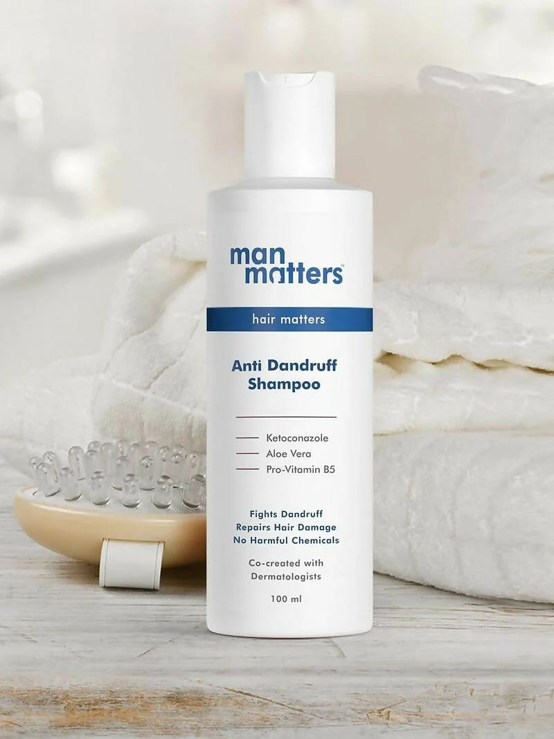 Man Matters 1% Ketoconazole Anti-Dandruff Shampoo | Scalp Cleansing Formula | Reduces Itching and Flakes-3