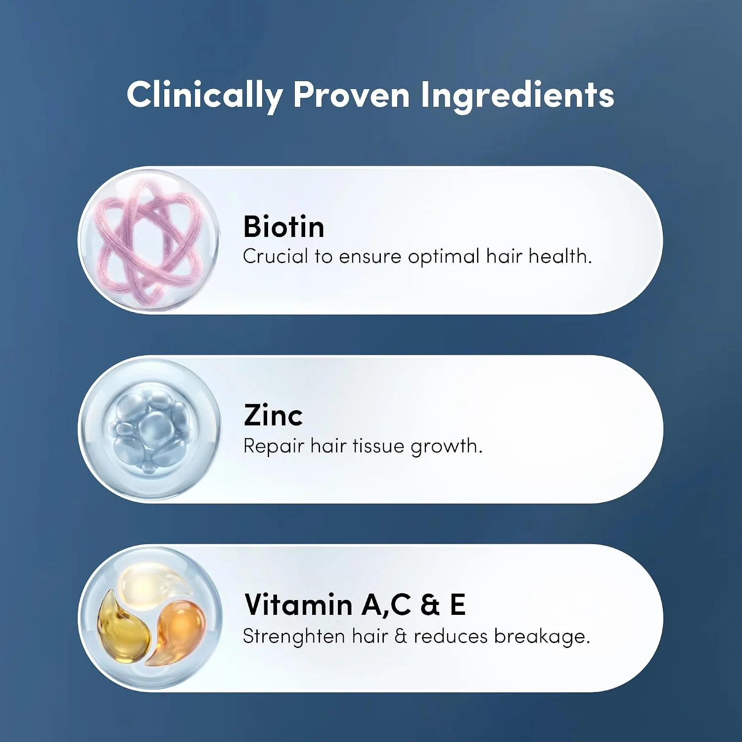 Man Matters Biotin Nourish Hair Gummies | Sugar-Free Strawberry Supplement | Zinc & Multivitamins for Hair Health-4