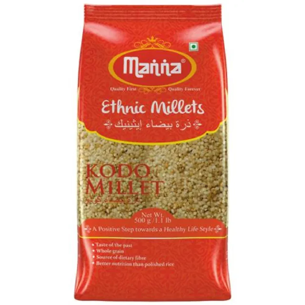 Manna Kodo Millet Front Side Package - 500 gm