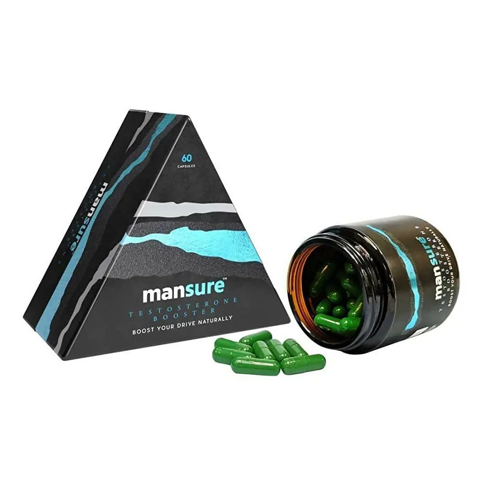 Mansure Testosterone Booster Capsules | Ayurvedic Vitality Supplement | Natural Strength & Stamina Support-1
