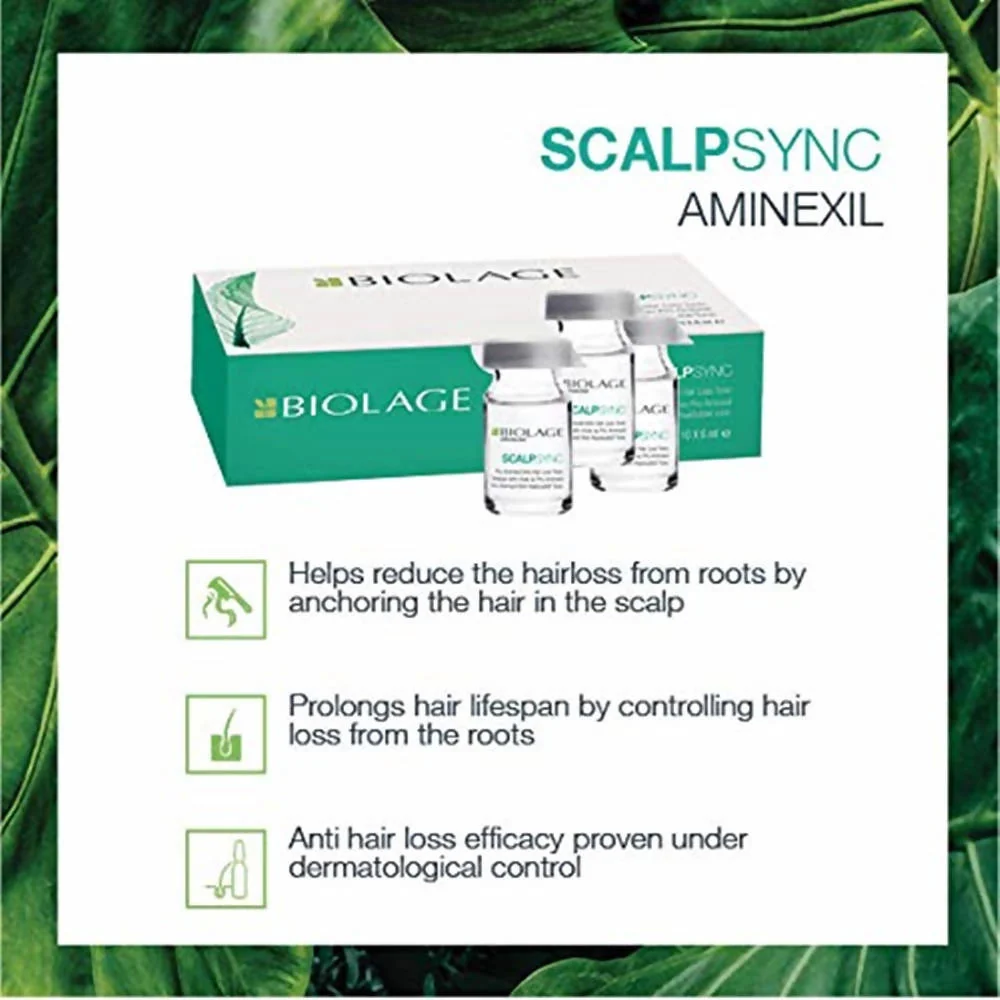 Matrix Biolage Aminexil Hair Treatment Tonic | ScalpSync Nourishing Formula | Reduce Hair Loss & Stimulate Roots-4