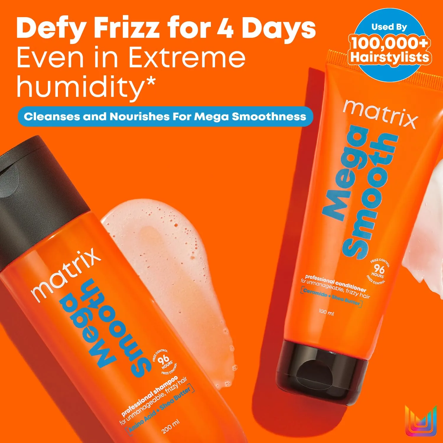Matrix Opti. Care Smooth Straight Professional Ultra Smoothing Shampoo And Conditioner Combo | Professional Haircare Kit | Frizz Control & Intense Smoothing-4
