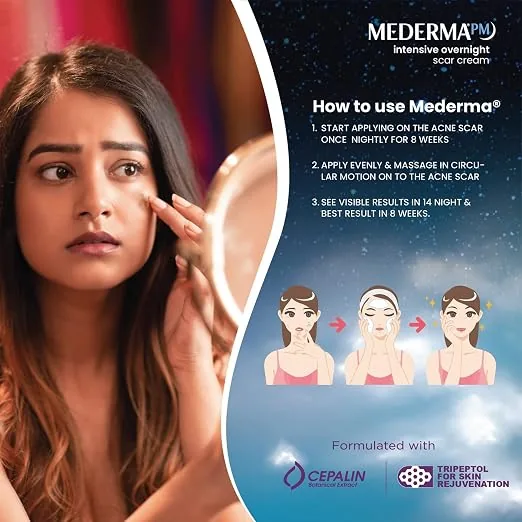 Mederma Advanced Plus Scar Gel | Skin Regenerating Formula | Smooths and Fades Old and New Scars-1