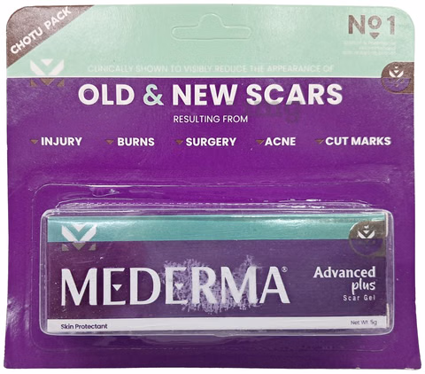 Mederma Advanced Plus Scar Gel | Skin Regenerating Formula | Smooths and Fades Old and New Scars-1