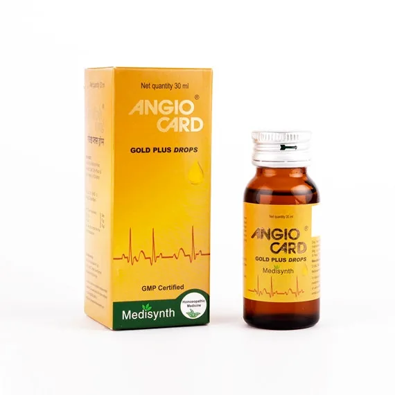Medisynth Angio Card Gold Plus Drops