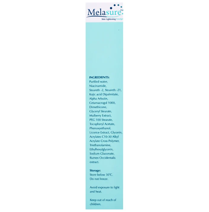 Melasure Skin Lightening Emulgel | Non-Greasy Daily Gel | Glowing and Even Skin Tone-2
