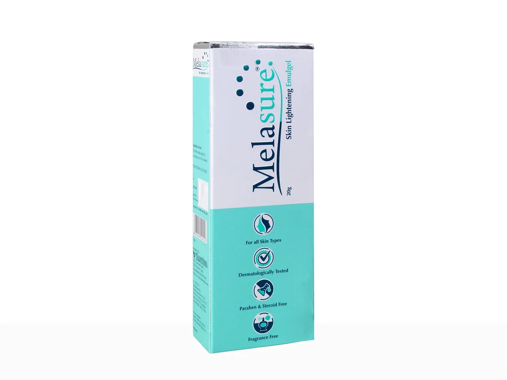 Melasure Skin Lightening Emulgel | Non-Greasy Daily Gel | Glowing and Even Skin Tone-3