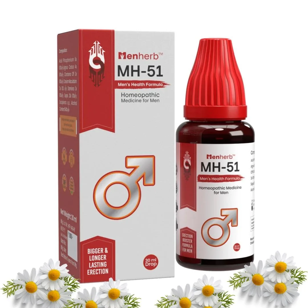 Menherb Mh 51 Homeopathic Wellness Drops For Men