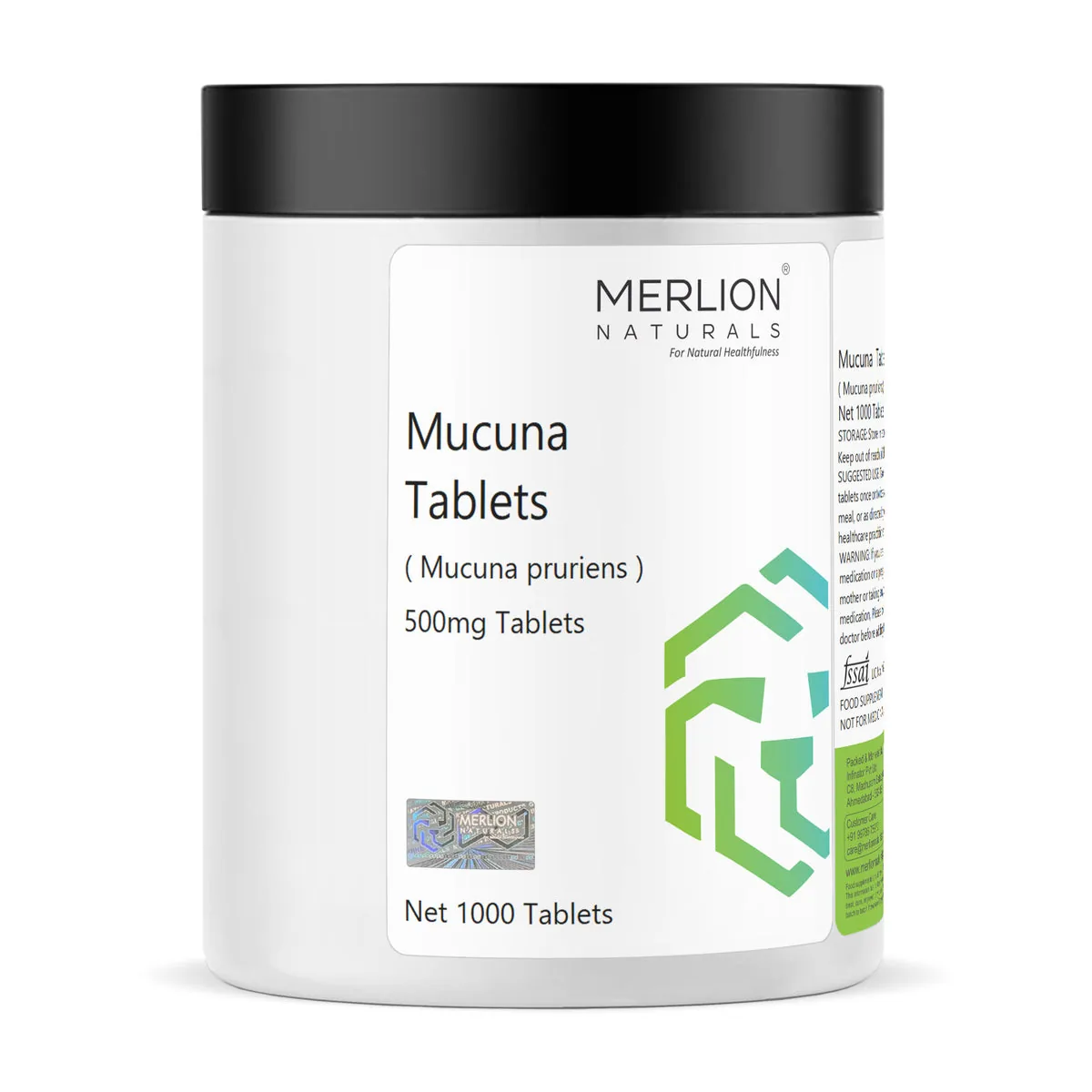 Merlion Naturals Kapikachhu Tablets | Mucuna Pruriens Supplement | Natural Brain and Stress Support-1