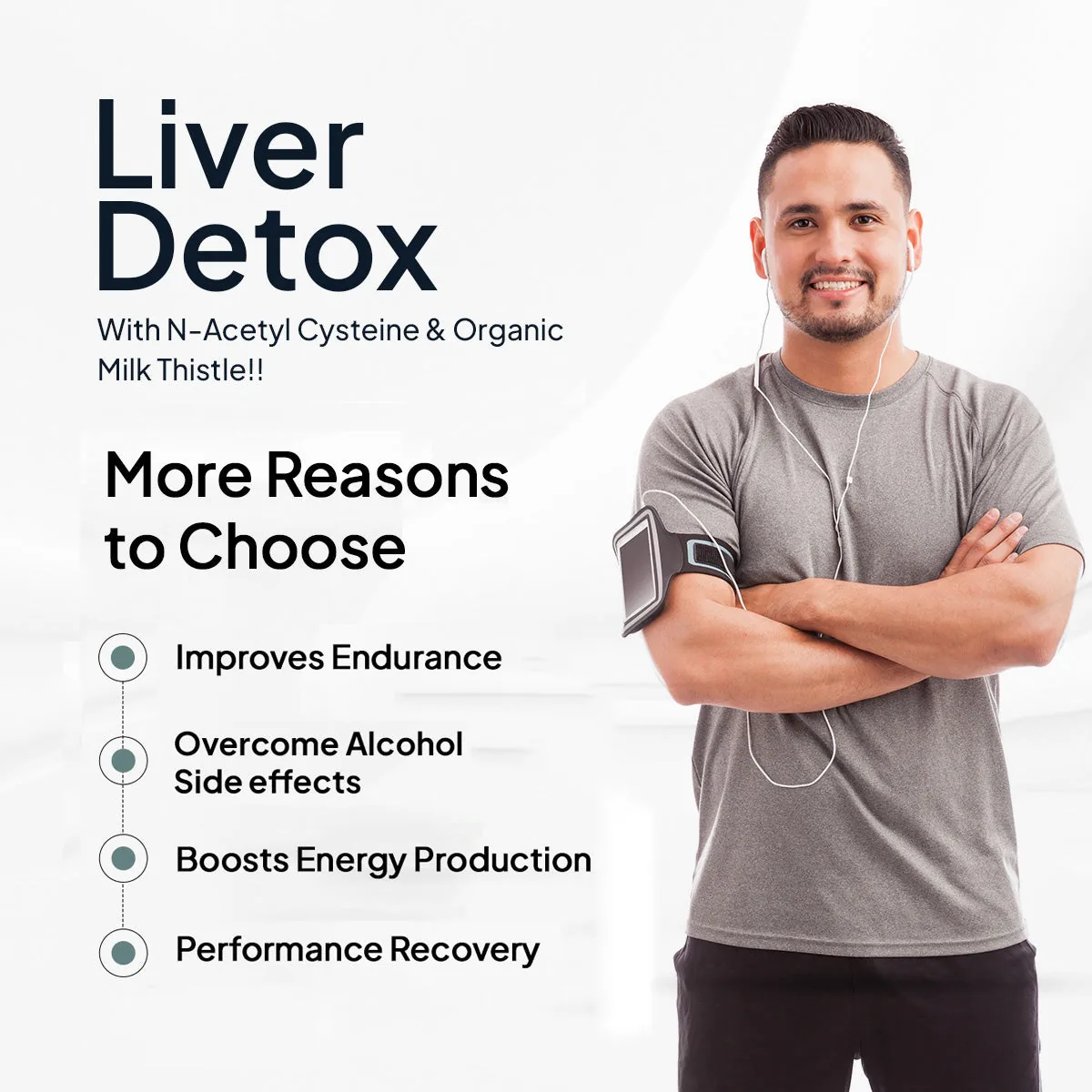 Miduty by Palak Notes Liver Detox Capsules | Milk Thistle & NAC Supplement | Natural Liver Cleanse & Enzyme Support-5
