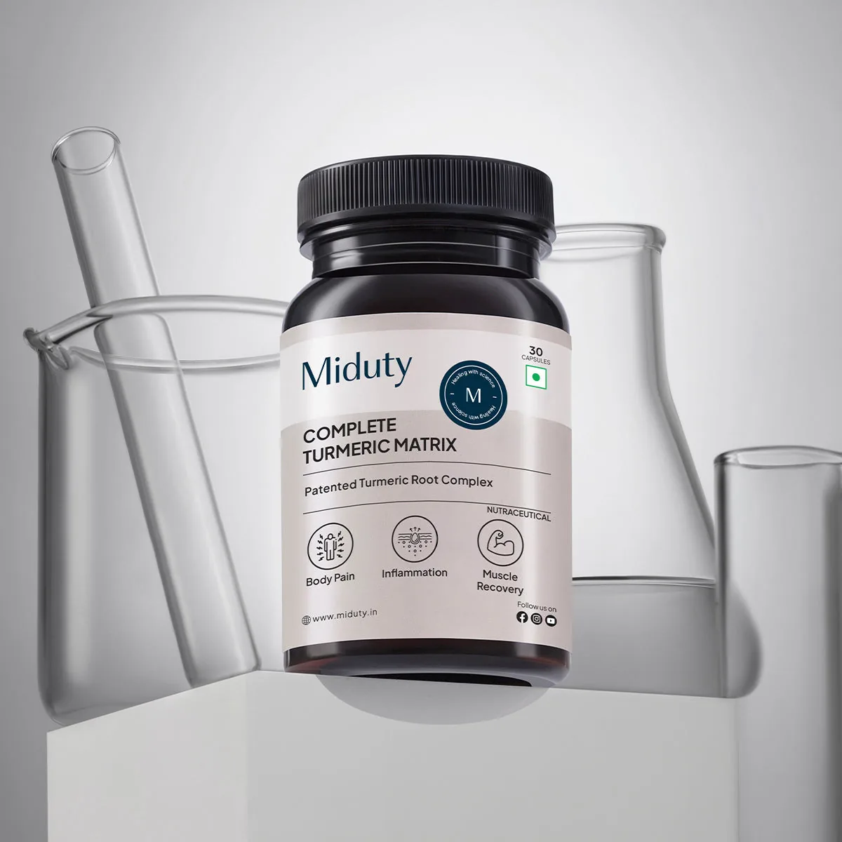 Miduty Complete Turmeric Matrix Capsules