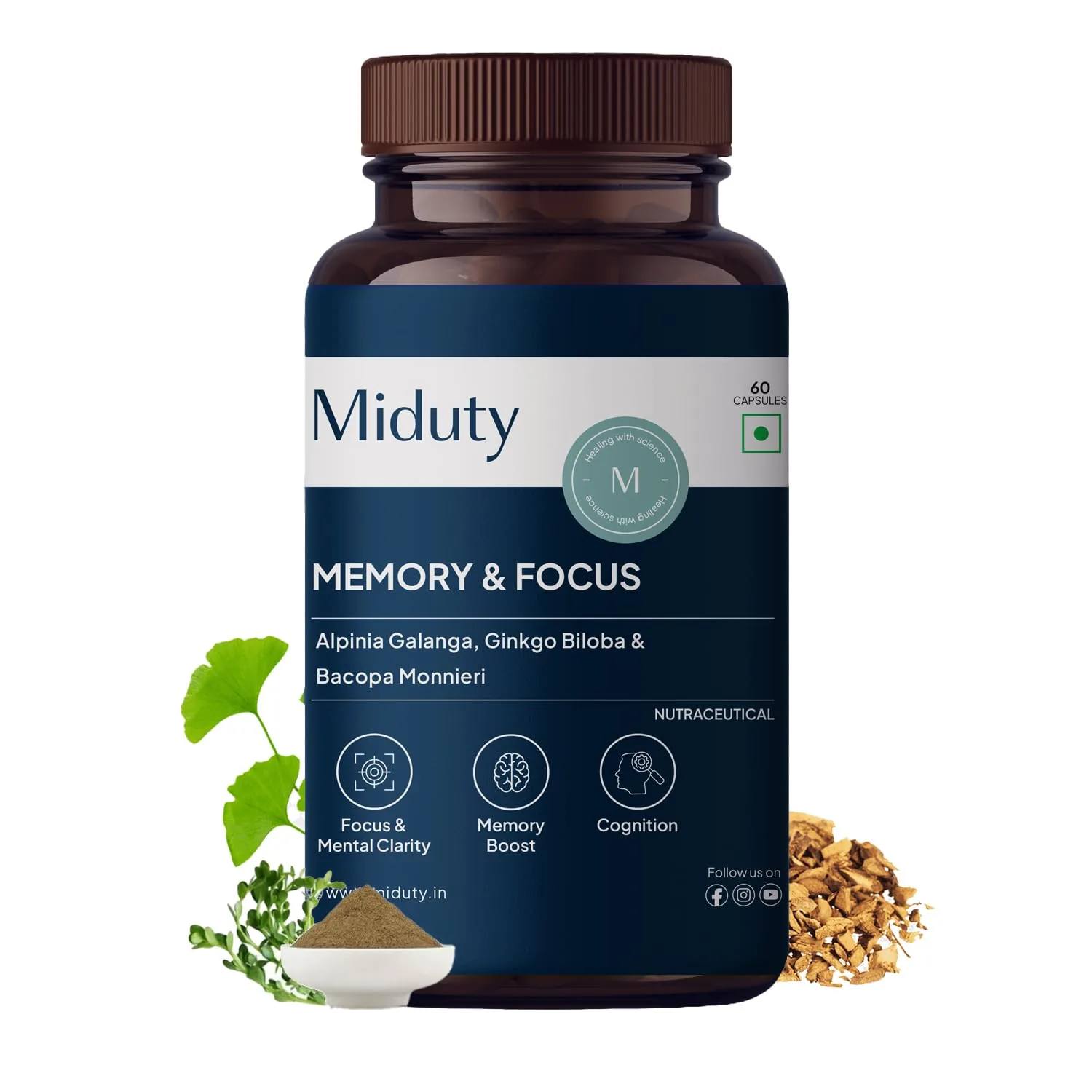 Miduty Memory Focus Capsules