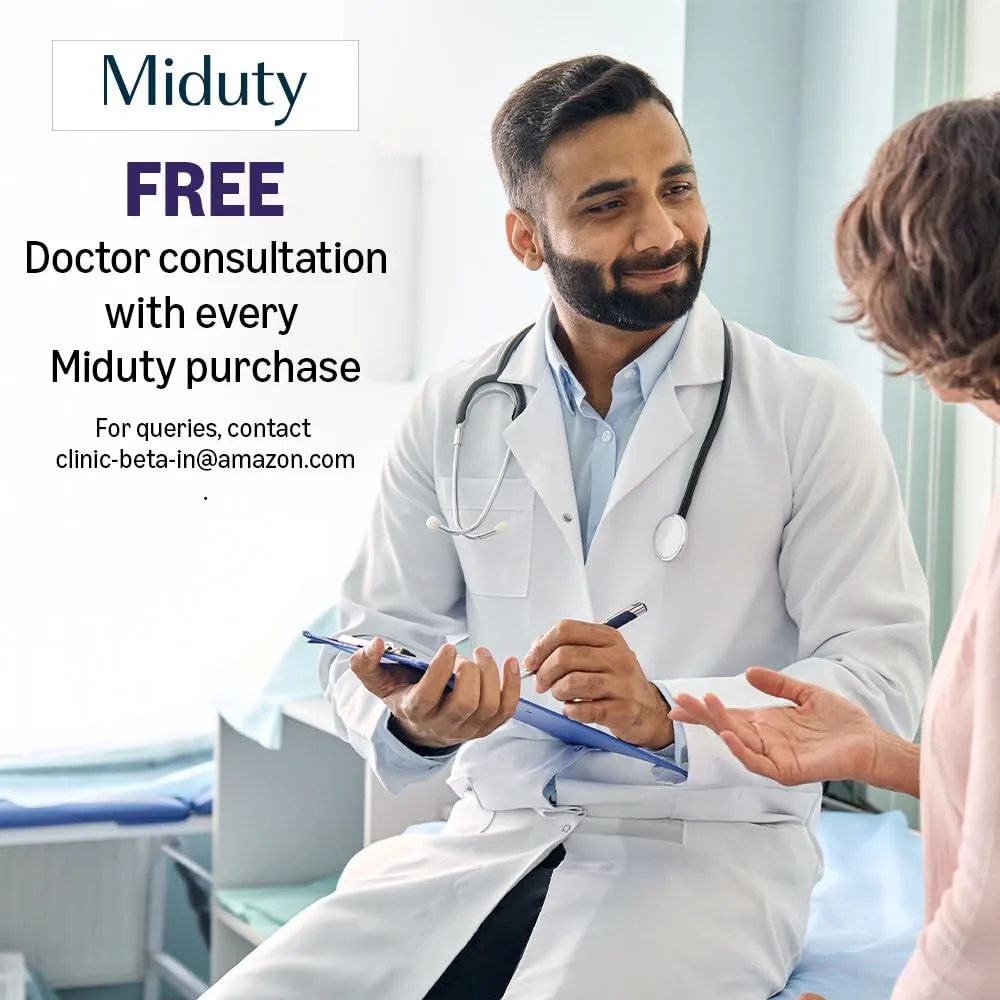 Miduty Menopause Capsules | Natural Hormonal Balance Supplement | Hot Flash & Night Sweat Relief-6