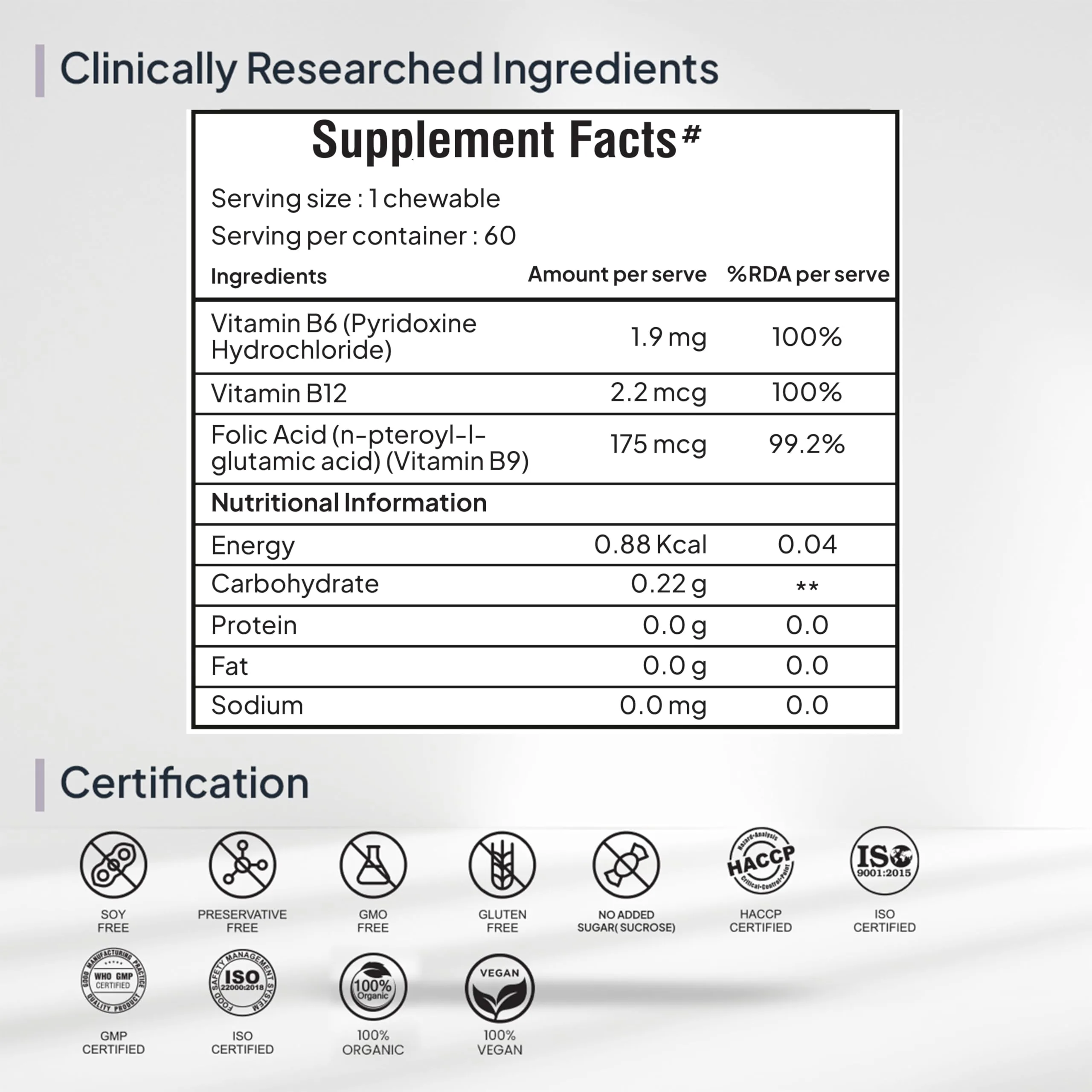 Miduty by Palak Notes Methyl B-12 & Folate Chewable Tablets | Bioactive B-Complex | Energy & Nerve Support-3