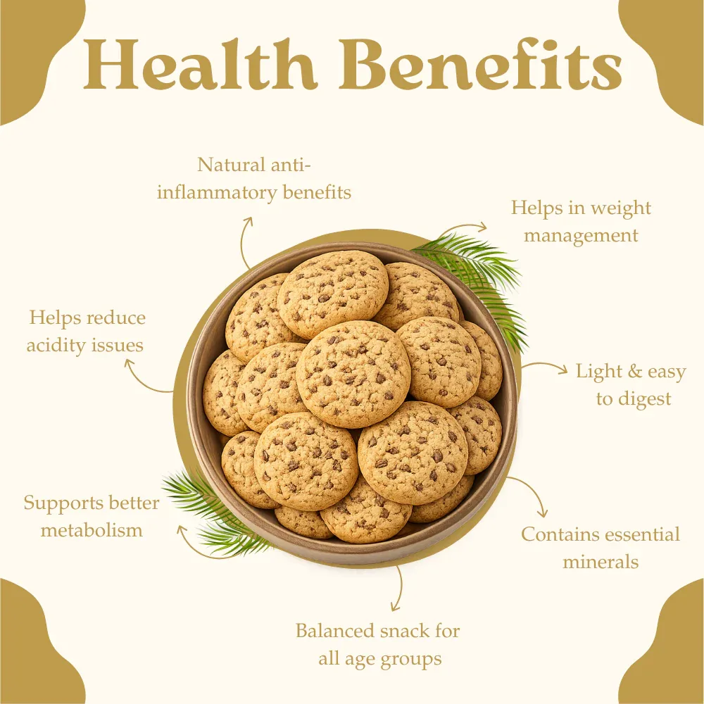 Millet Mania Millet Cookies of Bilona Ghee - Ajwain-5